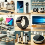 Tech gadgets and smart home appliances
