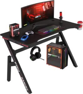 Gaming Desk with Computer Workstation