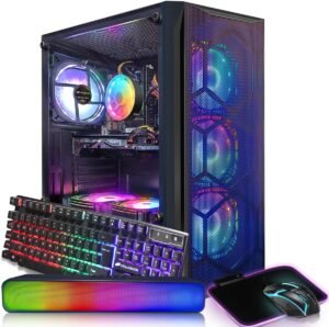 STGAubron Gaming Desktop PC Computer,