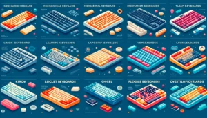 Different types of keyboards