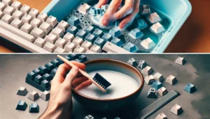 Cleaning keyboard keys